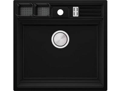 Zlewozmywak podwieszany jednokomorowy 60 cm Bergen Double Pocket Multilevel