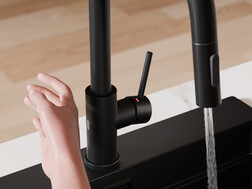 Bezdotykowa bateria kuchenna z wyciąganą wylewką 2 typy strumienia Primagran 9110 Sensor Touch