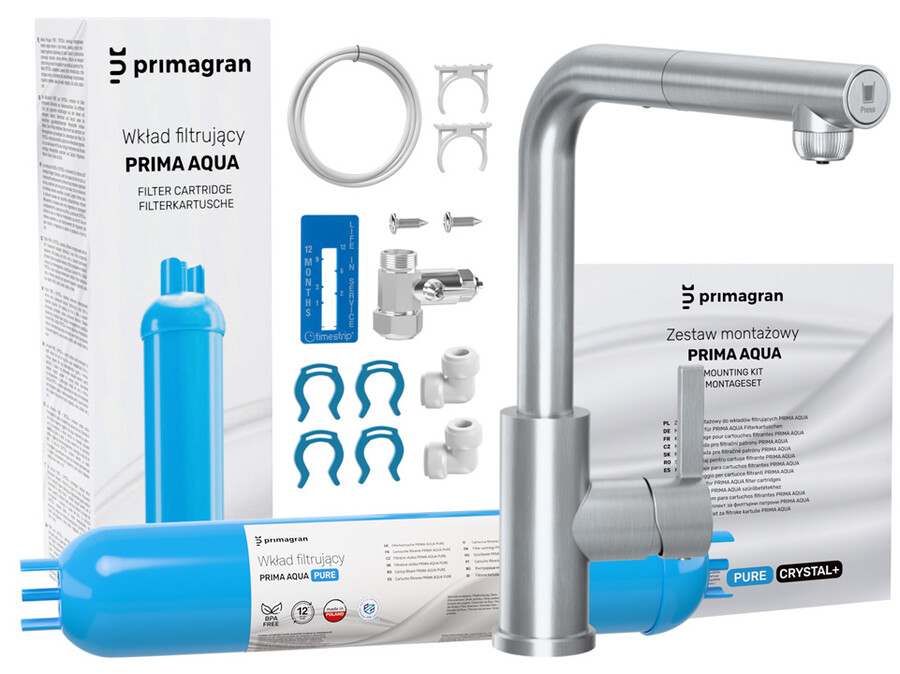 ZESTAW Bateria kuchenna 3210 z systemem filtrującym PRIMA AQUA PURE
